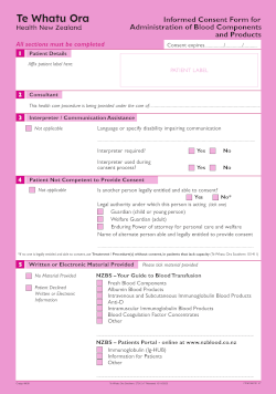 Transfusion-only Consent form (click for pdf)