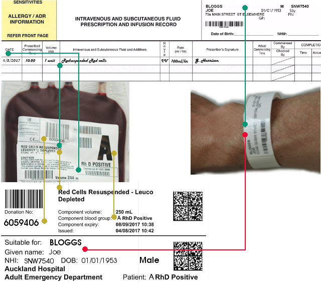 How to check blood