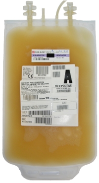 A unit of platelets